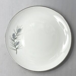 Rose China Salad Plate Made‎ in Japan Tina #3602 pattern Pinecone
